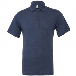 Plain Polo Shirt Jersey 5 Button Canvas 130 GSM